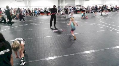 50 lbs Placement (4 Team) - Laurel Arnott, R&R Ladies Black vs Sadie Shannon, Level Up Wrestling Center