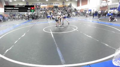 113 lbs Champ. Round 1 - Cedrick Leung, Webb vs Ethan Gereige, Westlake