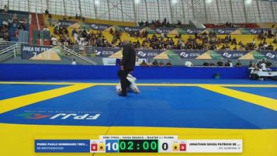 PEDRO PAULO DOMINGUES TREVIZANI vs JONATHAN SOUZA PATRICIO DE FRANÇ 2026 FPJJ Campeonato Paulista