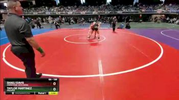 6A - 138 lbs Semifinal - Taylor Martinez, Prosper vs Shaili Davis, Cedar Park Vista Ridge