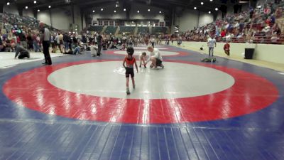 35-45 lbs Rr Rnd 4 - Raegan Moretz, Georgia vs Kaydence Neal, Dendy Trained Wrestling