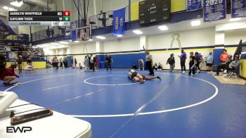 190 lbs Consolation - Jazielyn Whitfield, McLain vs Caylinn Tuck, Van Buren