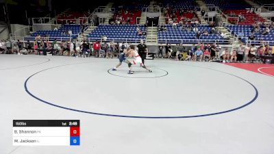 150 lbs Cons 64 #2 - Brayden Shannon, PA vs Malaki Jackson, IL