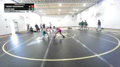113 lbs Champ. Round 1 - Jacob Vang, Liberty (Madera) vs Sergio Guadarrama, Granite Hills