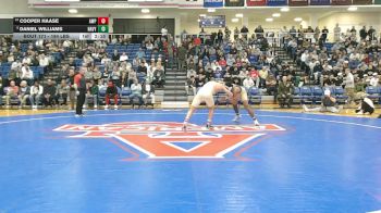 184 lbs Consolation - Cooper Haase, Army West Point vs Daniel Williams, Navy