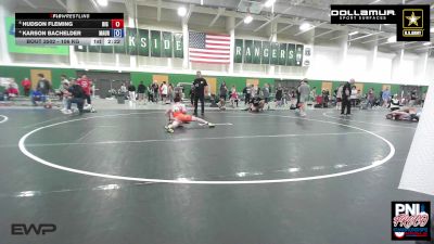 106 kg Rr Rnd 1 - Hudson Fleming, Big Game Wrestling Club vs Karson Bachelder, Maurer Coughlin Wrestling Club