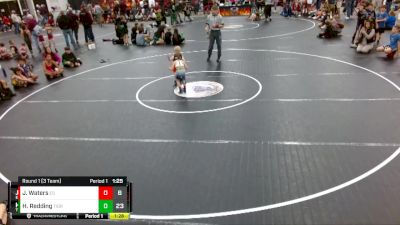 45 lbs Round 1 (3 Team) - Johnny Waters, Eastside vs Hunter Redding, Team Tiger