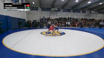 110 lbs Champ. Round 3 - Jax Vang, Buchanan vs Roman Fonseca, Gilroy