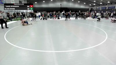 138 lbs Champ. Rd Of 64 - Blake Irvine, Immortal Athletics WC vs Gage Spurgeon, Sebolt Wrestling Academy