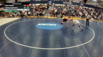 149 lbs Quarterfinal - Ethan Composto, Gettysburg vs Max Parnis, Ursinus
