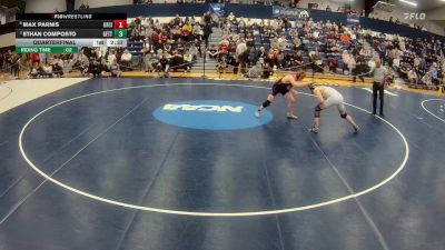 149 lbs Quarterfinal - Ethan Composto, Gettysburg vs Max Parnis, Ursinus