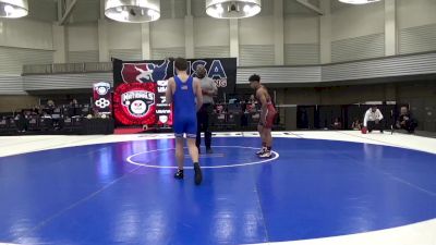 14U Boys - 126 lbs Champ. Round 2 - Ethan Pine, Quaker Wrestling Club vs Jeremiah Hayes, Backyard Brawlers Midwest