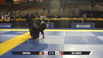 Jose J Oropeza vs Danyi Shen 2025 Pan Jiu Jitsu IBJJF Championship