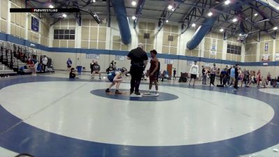 16U Boys GR - 100 lbs Champ. Round 1 - Treveon Elmore, Panther Wrestling Club vs CJ Mcentegart, Contenders Wrestling Academy