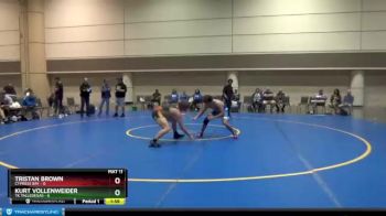 173 lbs Semis & 3rd Wb (16 Team) - Tristan Brown, Cypress Bay vs KURT VOLLENWEIDER, TK Talledegas