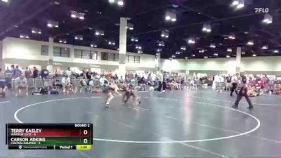 120 lbs Round 2 (16 Team) - Terry Easley, Warrior Elite vs Carson Adkins, Central Dauphin