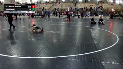 50 lbs Cons. Round 3 - Cameron Arnott, Seymour Youth Wrestling Club vs Eli Primm, Commanders WC