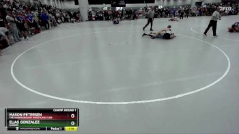 144 lbs Champ. Round 1 - Mason Petersen, The Underground Wrestling Club vs Elias Gonzalez, Illinois