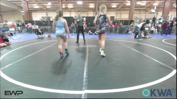 91-98 lbs Consolation - Jewel Vice, Sisters On The Mat Littles vs Hattie Foust, Shelton Wrestling Academy