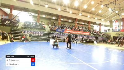 191 lbs Round Of 32 - Andjela Prijovic, Grand View (Iowa) vs Lessly Sandoval, St. Mary (Kan.)
