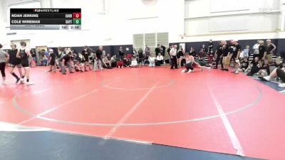 120 lbs 5th Place - Noah Jenkins, Carrollton Warrior-MS vs Cole Wireman, Dayton Bandits-MS