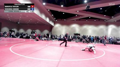 155 lbs Cons. Round 3 - MaKayla Taylor, Pennsylvania vs Hoshena Gemme, Connecticut