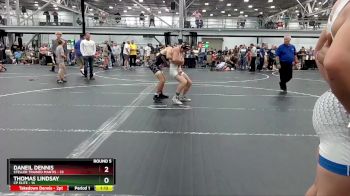 120 lbs Round 5 (6 Team) - Thomas Lindsay, CP Elite vs Daneil Dennis, Steller Trained Mantis