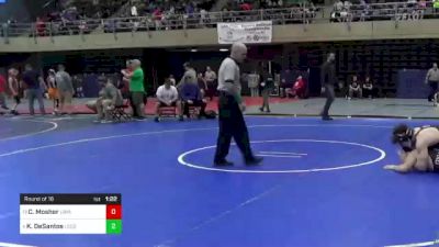 220 lbs Round Of 16 - Cameron Mosher, Lima, NY vs Kyle DeSantos, Leesburg, VA