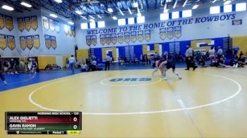 120 lbs Cons. Round 2 - Alex Giglietti, Sunshine RTC vs Gavin Ramon, Sarasota Military Academy