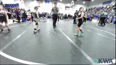 49-52 lbs Final - Franki Dieu, Team Nomad vs Annie Raper (49), Tecumseh Youth Wrestling