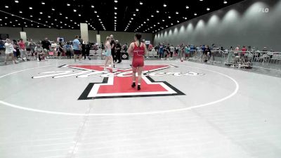 100-105 lbs Champ. Round 1 - Kyrstan Perez, Westmoore High School Wrestling vs Zoiee Ward, Nixa Wrestling