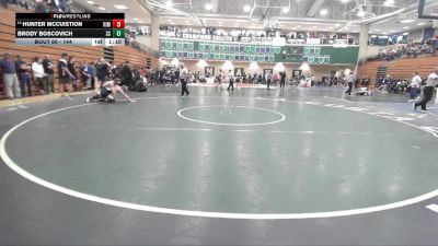 144 lbs Champ. Round 1 - Brody Boscovich, Spanish Springs vs Hunter McCuistion, Rim Of The World