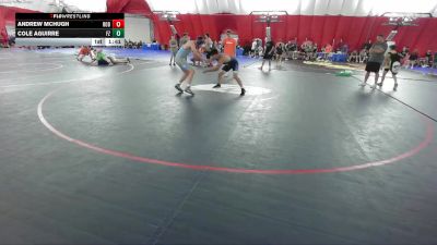 165 lbs Round 1 (8 Team) - Andrew McHugh, Roncalli A vs Cole Aguirre, FZ Wrestling Club A