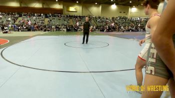 138 lbs Quarterfinal - Caleb Shaw, New Plymouth vs Sonny Lora, Rebel Wrestling Club