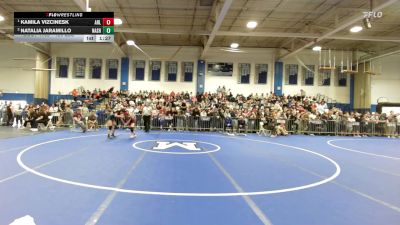 126 lbs 3rd Place - Kamila Vizcinesk, Arlington vs Natalia Jaramillo, Nashoba Tech