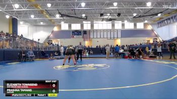 152 lbs 3rd Place Match - Prashna Tamang, Oxford vs Elizabeth Townsend, Oak Grove High School