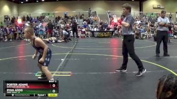 92 lbs Round 1 (6 Team) - Ryan Addis, SWAT Gold vs Porter Adams, Backyard Brawlers