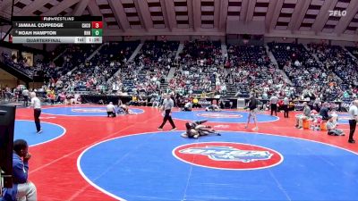 165-6A Quarterfinal - Jamaal Coppedge, Camden County vs Noah Hampton, Richmond Hill HS