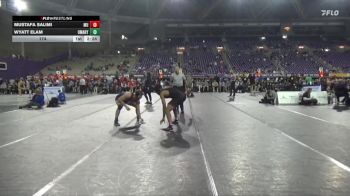 174 lbs Quarters & 1st Wb (16 Team) - Mustafa Salimi, Maryville vs Wyatt Elam, UMary