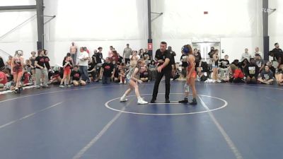 35 lbs Semifinal - Victoria Thiel, Lady Warriors United - W vs Julia Martin, Carolina Gold