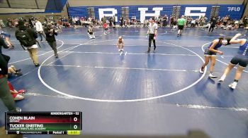 52 lbs Cons. Round 3 - Cohen Blain, Defiant vs Tucker Gneiting, AVIATOR WRESTLING ACADEMY