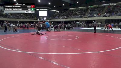 44 lbs Consolation - Orlando Nottham, Mount Airy vs Greyson Augustine, Danville