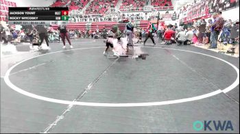 40 lbs Quarterfinal - Averie Barnard, ARDMORE TAKEDOWN CLUB vs Malachi Lopez, Independent