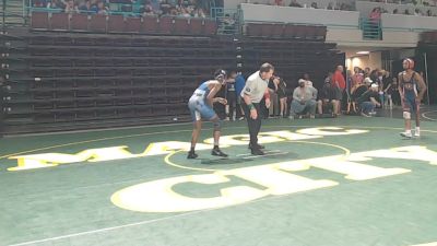 120 lbs Quarterfinal - Derrick Isaac, Cheraw vs Damonte McGill, Lake City
