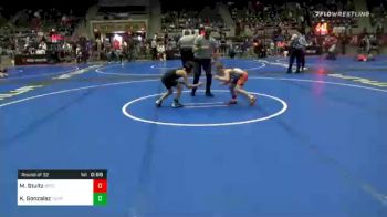 64 lbs Prelims - Maddox Stultz, Beech Grove WC vs Kaden Gonzalez, Hurricane