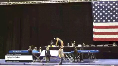 Katherine Baker - Individual Trampoline, NVG - 2021 USA Gymnastics Championships
