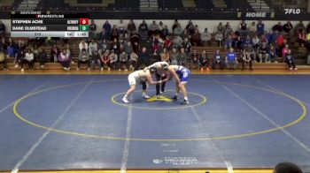 215 lbs Stephen Ache, Belleville (Althoff Catholic) vs Dane Olmstead, Freeburg