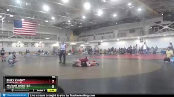 138 lbs Round 3 (4 Team) - Mariah Webster, Youtube Wrestlers vs Emily Knight, Missouri Red