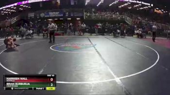 2A 182 lbs Quarterfinal - Brian Burburija, Countryside vs Harrisen Wall, Niceville