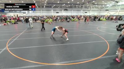115 lbs Quarterfinal - Kendal Haynie, Unattached vs Irulan Hrydziuszko, Unattached